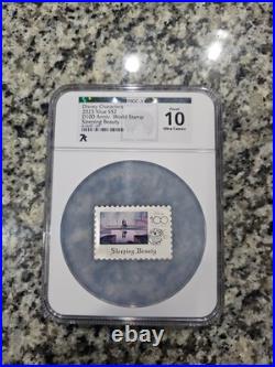 100 yr of Wonder Disney Sleeping Beauty Stamp 1 oz. 999 Silver NGC 10 Ultra Cam