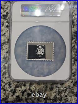 100 yr of Wonder Disney Sleeping Beauty Stamp 1 oz. 999 Silver NGC 10 Ultra Cam