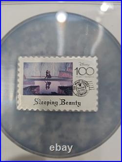 100 yr of Wonder Disney Sleeping Beauty Stamp 1 oz. 999 Silver NGC 10 Ultra Cam