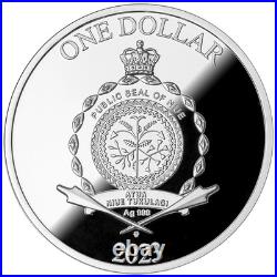 1 Oz Silver Coin 2023 Niue $1 Haunting Harpy Holographic Enamel Mintage 500 1 Oz Silver Coin 2023 Niue $1 Haunting Harpy Holographic Enamel Mintage 500
