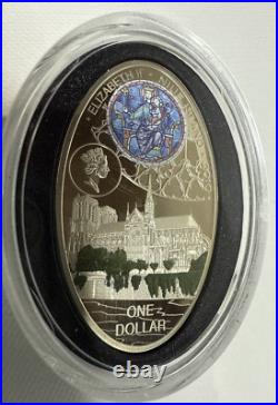 1 Silver Dollar Coin Notre Dame Cathedral 2010 Niue Island 1 Silver Dollar Coin Notre Dame Cathedral 2010 Niue Island
