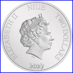 1 oz Silver Coin 2022 Niue Star Wars Sandcrawler Proof