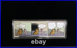 1 oz Silver Garfield Collectible Bar, Garfield & Arlene Purrrfect Together #166