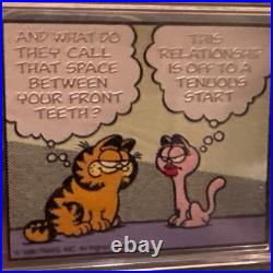 1 oz Silver Garfield Collectible Bar, Garfield & Arlene Purrrfect Together #166