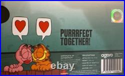 1 oz Silver Garfield Collectible Bar, Garfield & Arlene Purrrfect Together #166