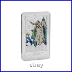 1 oz Silver Judgement Tarot Card First Release #0099 Low COA Limited 2025 Fine