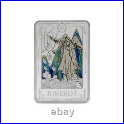 1 oz Silver Judgement Tarot Card First Release #0099 Low COA Limited 2025 Fine
