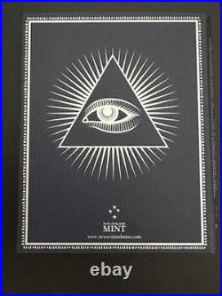 1 oz Silver Judgement Tarot Card First Release #0099 Low COA Limited 2025 Fine