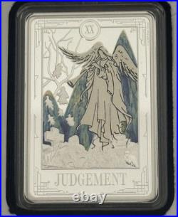 1 oz Silver Judgement Tarot Card First Release #0099 Low COA Limited 2025 Fine