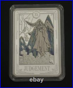 1 oz Silver Judgement Tarot Card First Release #0099 Low COA Limited 2025 Fine