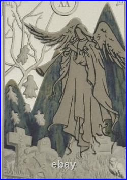 1 oz Silver Judgement Tarot Card First Release #0099 Low COA Limited 2025 Fine