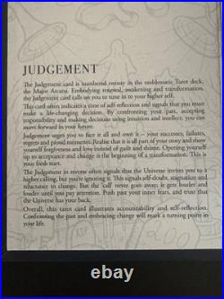 1 oz Silver Judgement Tarot Card First Release #0099 Low COA Limited 2025 Fine