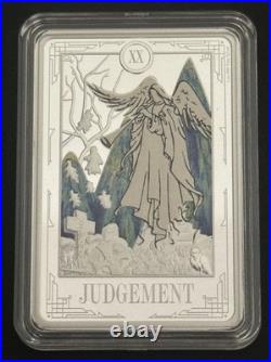 1 oz Silver Judgement Tarot Card First Release #0099 Low COA Limited 2025 Fine