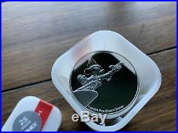 1 oz Silver Mickey Mouse Fantasia Coin 2019! Roll Of 25! FULL TUBE
