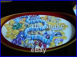 2003 Year of The Snake Colorized Niue $2-coin 1-oz. 999 Fine Silver Rare