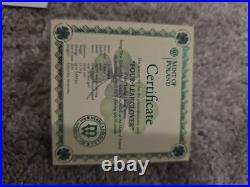 2010 Niue Island $1 Lucky Four Leaf Clover 1oz. 925 Silver Coin FREE SHIP