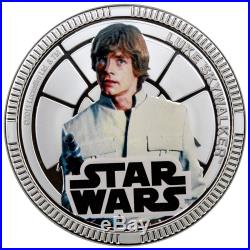 2011 Niue Silvered $1 Star Wars Luke Skywalker PF69 UC NGC Coin RARE