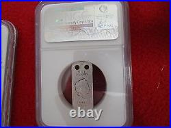 2011 S$1 Niue Magic Stones Pendant With Amber NGC PF69.999 Silver Coin Bullion