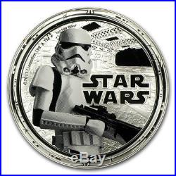 2011 Star Wars Proof Silver 4-Coin Set Niue Darth Vader (Dark Side)