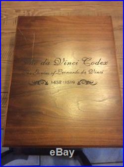 2011 The Da Vinci Codex. 24 Coins Form One 1 KG Fine Silver Coin. Only 500 Made
