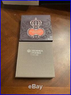 2012 2 Oz Silver $2 AMBER ROOM Coin with BOX and COA Niue Islands