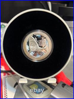 2012 Fine Silver Niue Coin. 999 1Oz Great White Shark New Zealand Mint 3483/5000