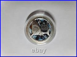 2012 Niue $2 Great White Shark 1oz Silver Proof Coin /w OGP & COA