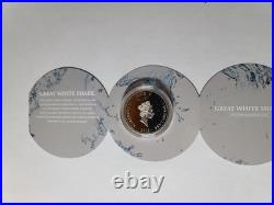 2012 Niue $2 Great White Shark 1oz Silver Proof Coin /w OGP & COA 2012 Niue $2 Great White Shark 1oz Silver Proof Coin /w OGP & COA