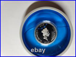 2012 Niue $2 Great White Shark 1oz Silver Proof Coin /w OGP & COA
