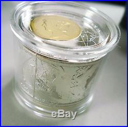 2013 6 oz. Niue $50 FORTUNA REDUX First Ever Cylinder-Shaped Coin with OGP