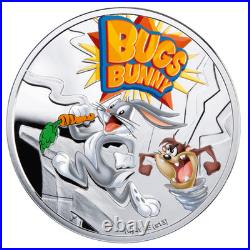 2013 Niue Bugs Bunny Cartoon Characters 1/2 oz Proof Silver Coin 2013 Niue Bugs Bunny Cartoon Characters 1/2 oz Proof Silver Coin