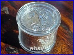 2013 Niue Fortuna Redux Mercury 6oz Silver Proof 3D Cylinder Coin