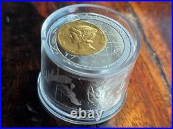 2013 Niue Fortuna Redux Mercury 6oz Silver Proof 3D Cylinder Coin
