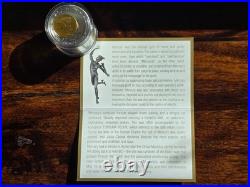 2013 Niue Fortuna Redux Mercury 6oz Silver Proof 3D Cylinder Coin