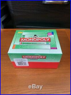 2013 Niue New Zealand Mint 4 silver coin Monopoly set, Monopoly House Display