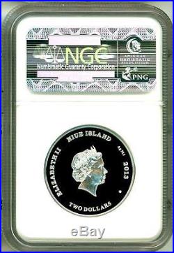 2013 Niue Silver $2 The Four Seasons 1 PF70 UC 4 PF69 UC NGC 5-Coin Set