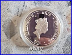 2013 SPIDERMAN PF70 ULTRA CAMEO two Dollars SILVER NIUE MINT