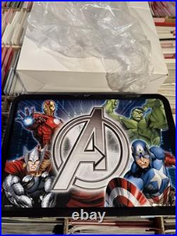 2014 1 oz. Fine Silver 4-Coin Set Marvel Avengers Mintage 3,500