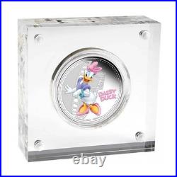 2014 $2 Disney Mickey & Friends Daisy Duck Pure Silver Coin