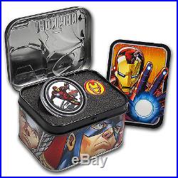 2014 4-Coin Silver Niue The Avengers Proof Set