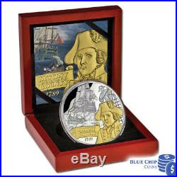 2014 Niue $10 Mutiny On The Bounty 5oz Silver Proof Coin
