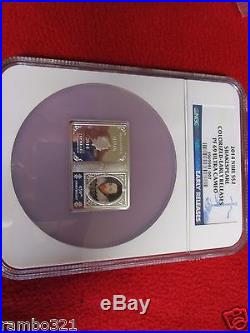 2014 Niue 1 Oz Proof. 999 Silver Coin 450th Ann Shakespeare $2 NGC PCGS ICG PF69