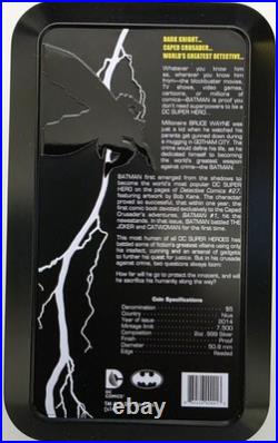 2014 Niue $5 75 YEARS of BATMAN 2 oz. 999 Fine Proof Silver Coin withOGP 2014 Niue $5 75 YEARS of BATMAN 2 oz. 999 Fine Proof Silver Coin withOGP