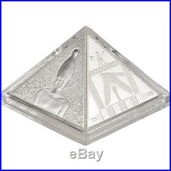 2014 Niue Silver (3 oz) Pyramid Proof $15 in Original Mint Packaging
