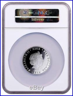 2014 Niue Silver $5 Batman 75th Anniversary 2 oz PF70 UC NGC Coin RARE
