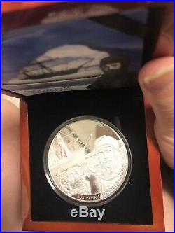 2014 niue australian antarctic expedition pioneer douglas mawson 5oz Silver Coin