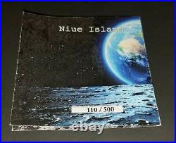 2015 1 oz silver niue lunar moon meteorite nwa 5000 coin