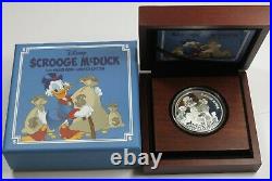 2015 $2 Niue Scrooge McDuck Silver 1 oz Proof Disney Coin Item #23244L