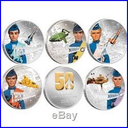 2015 $2 Niue Thunderbirds 1 oz Silver Proof coins full set New Zealand Mint