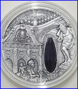 2015 2 Oz Silver BELVEDERE VIENNA Winter Palace Coin 2$ Niue